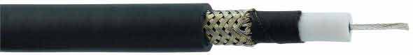 Cable haute tension blindé coaxial |40 kV 2012STJ | diélectrique Silicone.