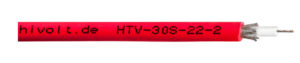 Cable haute tension blindé htv-30s-22-2