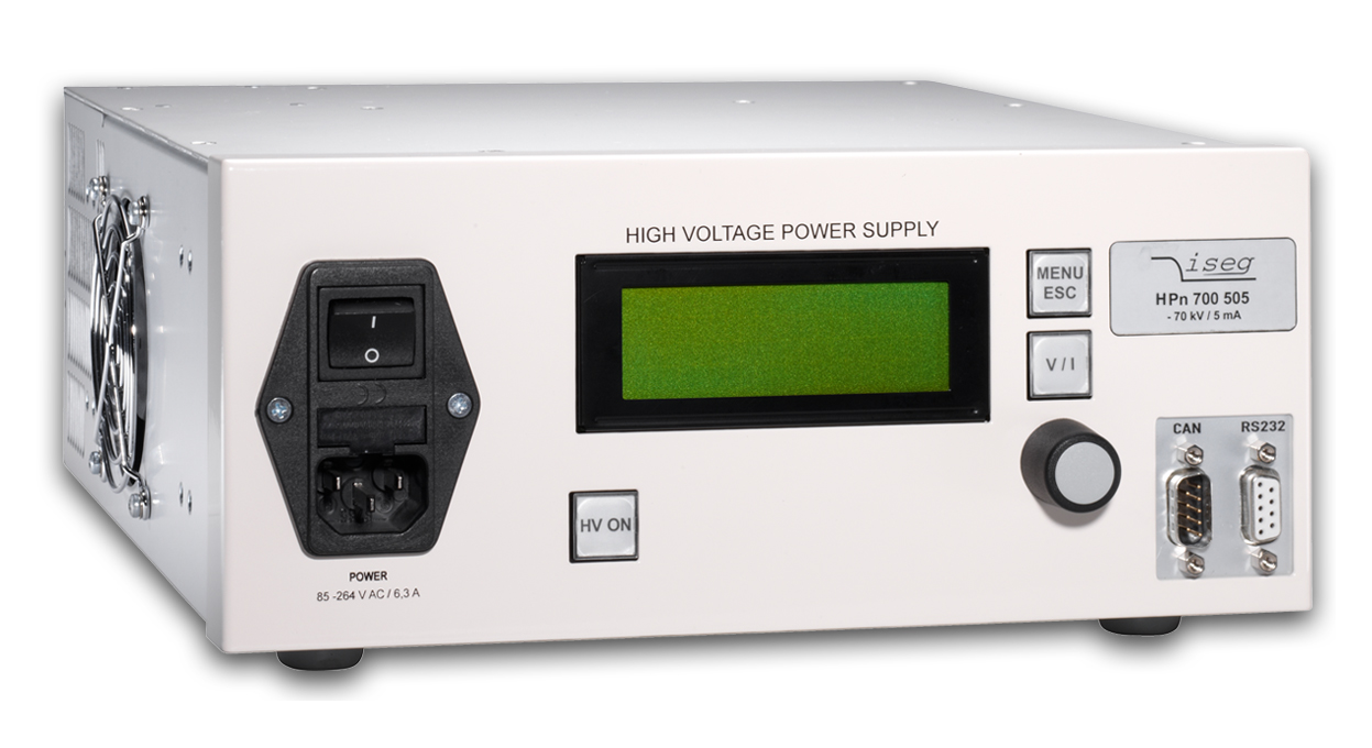 HV power supply | 350 W and 70 kV | from Iseg Spezialelektronik GmbH