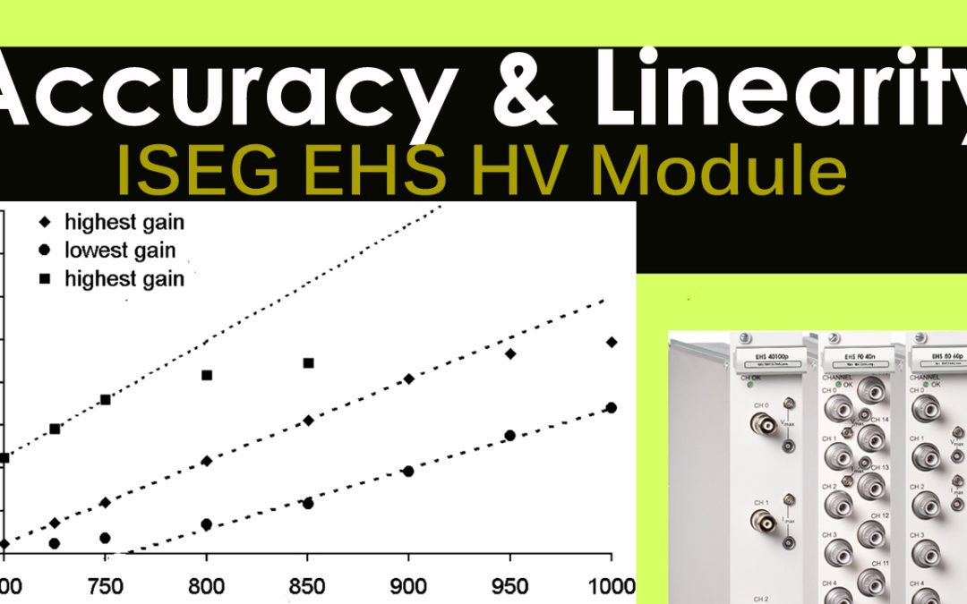 Mesure de la précision et linéarité en tension d’un module haute tension EHS