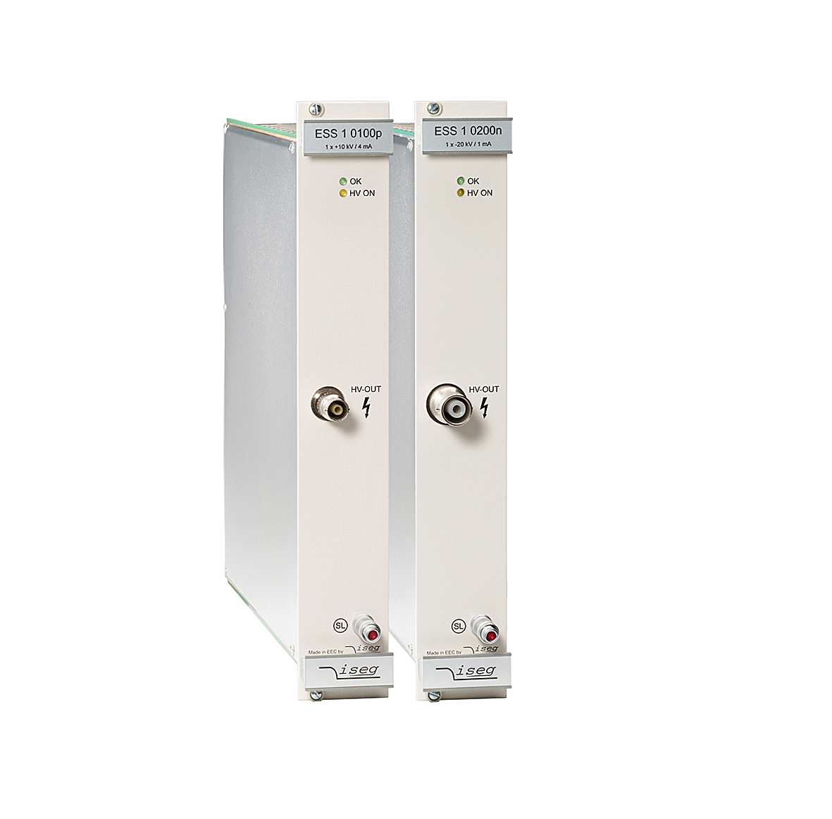 2 Quadrant High Voltage Multichannel Power Supply | ESS 6U size | 1 channel | 10 kV, 20 kV and 30 kV