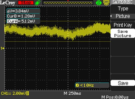 Ripple and noise | Cas du module à découpage NIM ISEG NHQ226L 6 kV / 1 mA | Ondulation résiduelle et bruit ultra faible