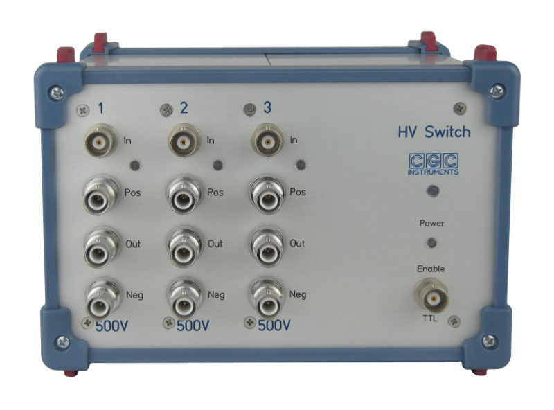 Switch haute tension AMXT | CGC Instruments | Commutateur 500 V à la nanoseconde (ns) | 3 voies