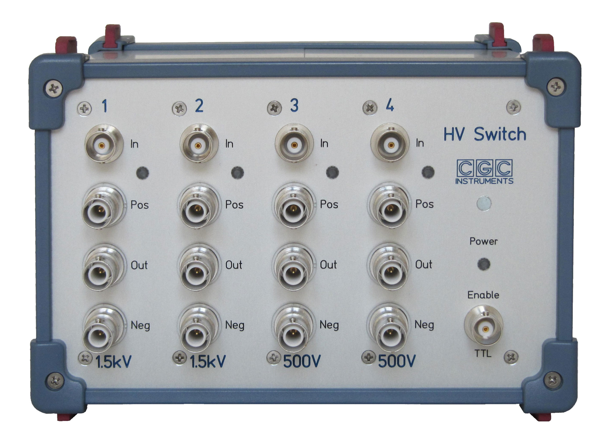 High voltage switch AMXT | CGC Instruments | 1500 V switch | Nanosecond switching (ns)  | 4 channels